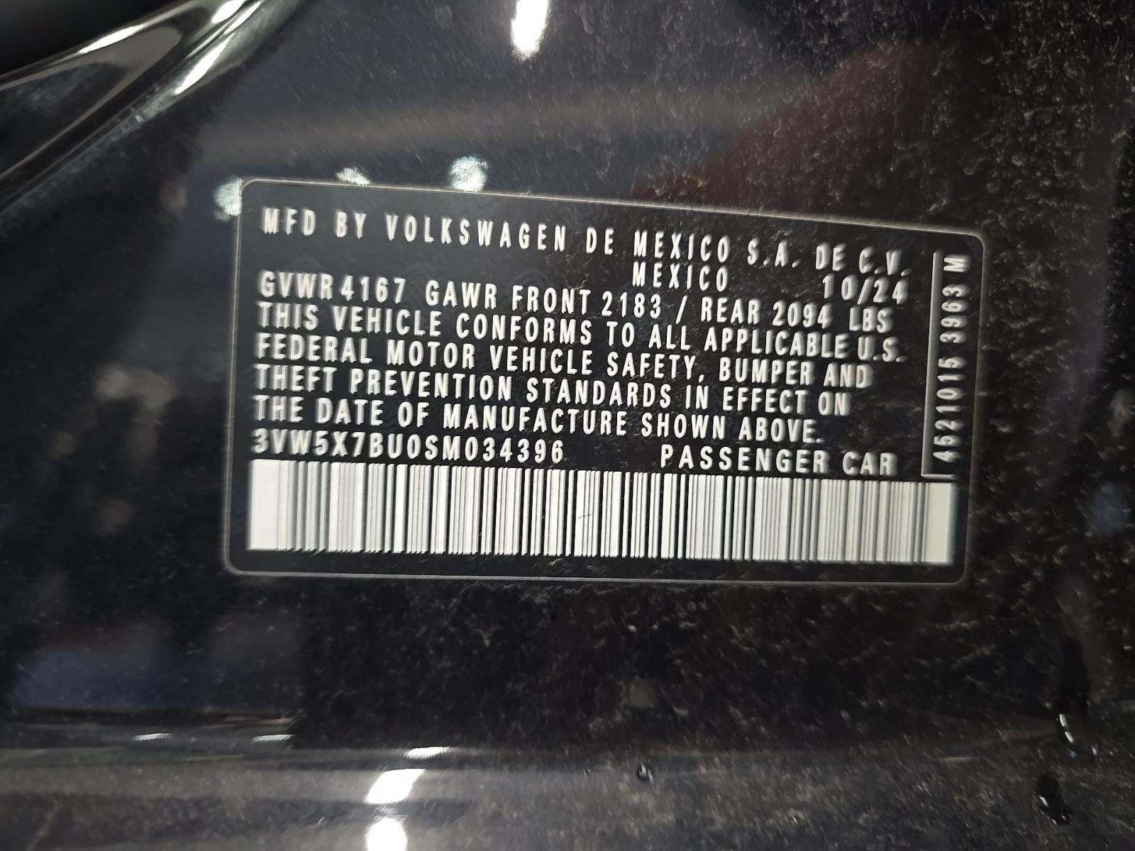 2025 Volkswagen Jetta 1.5T S FWD