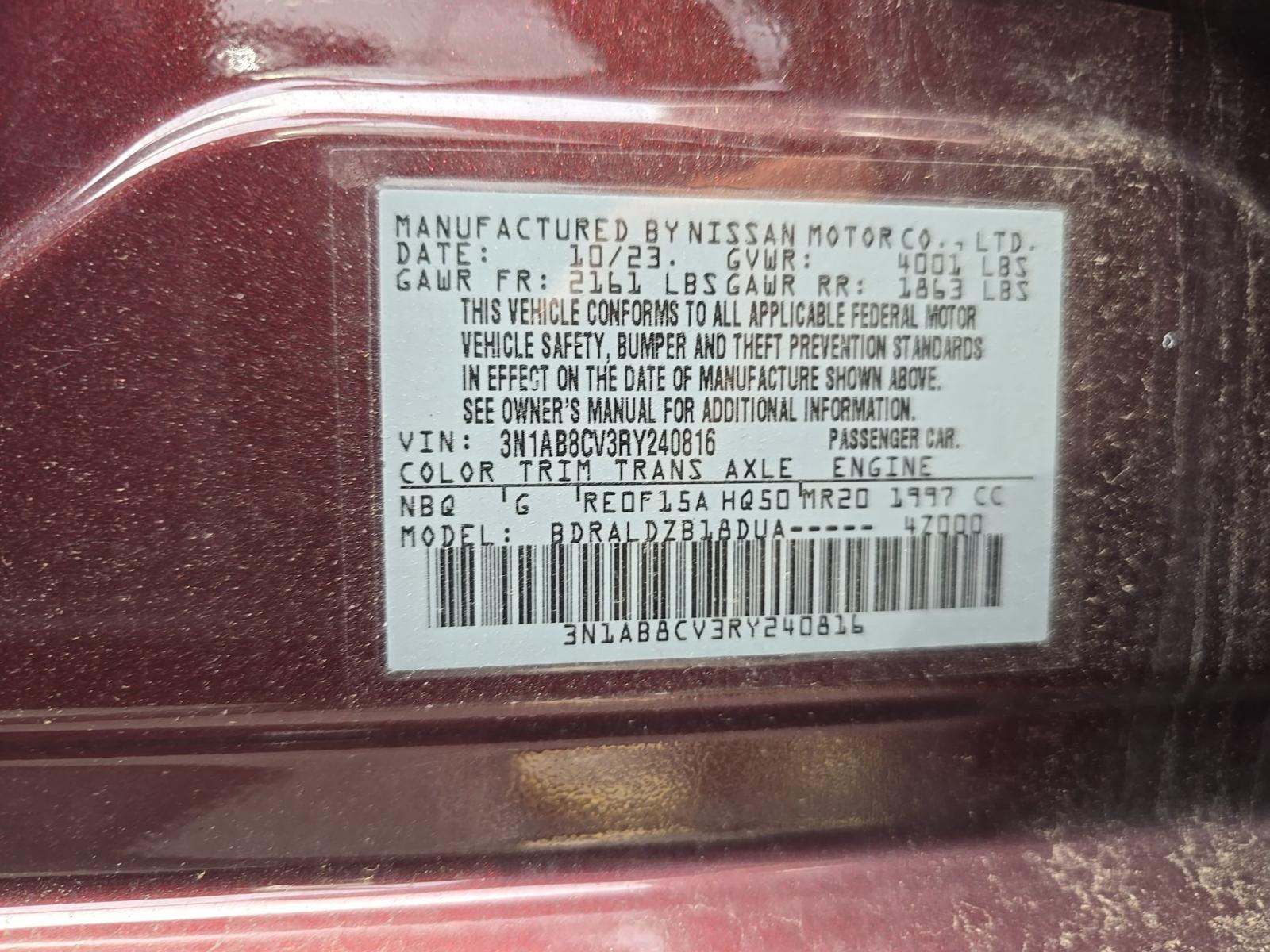 NISSAN SENTRA - 5