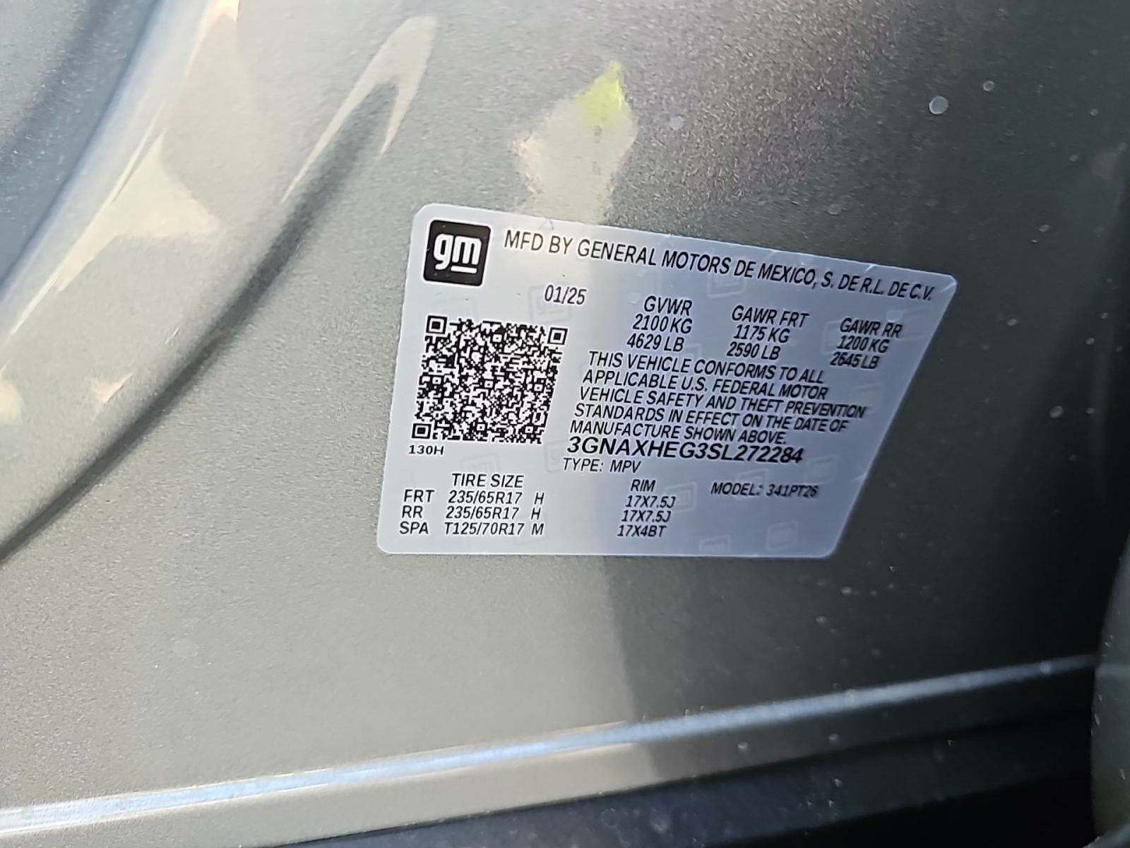 2025 Chevrolet Equinox LT FWD