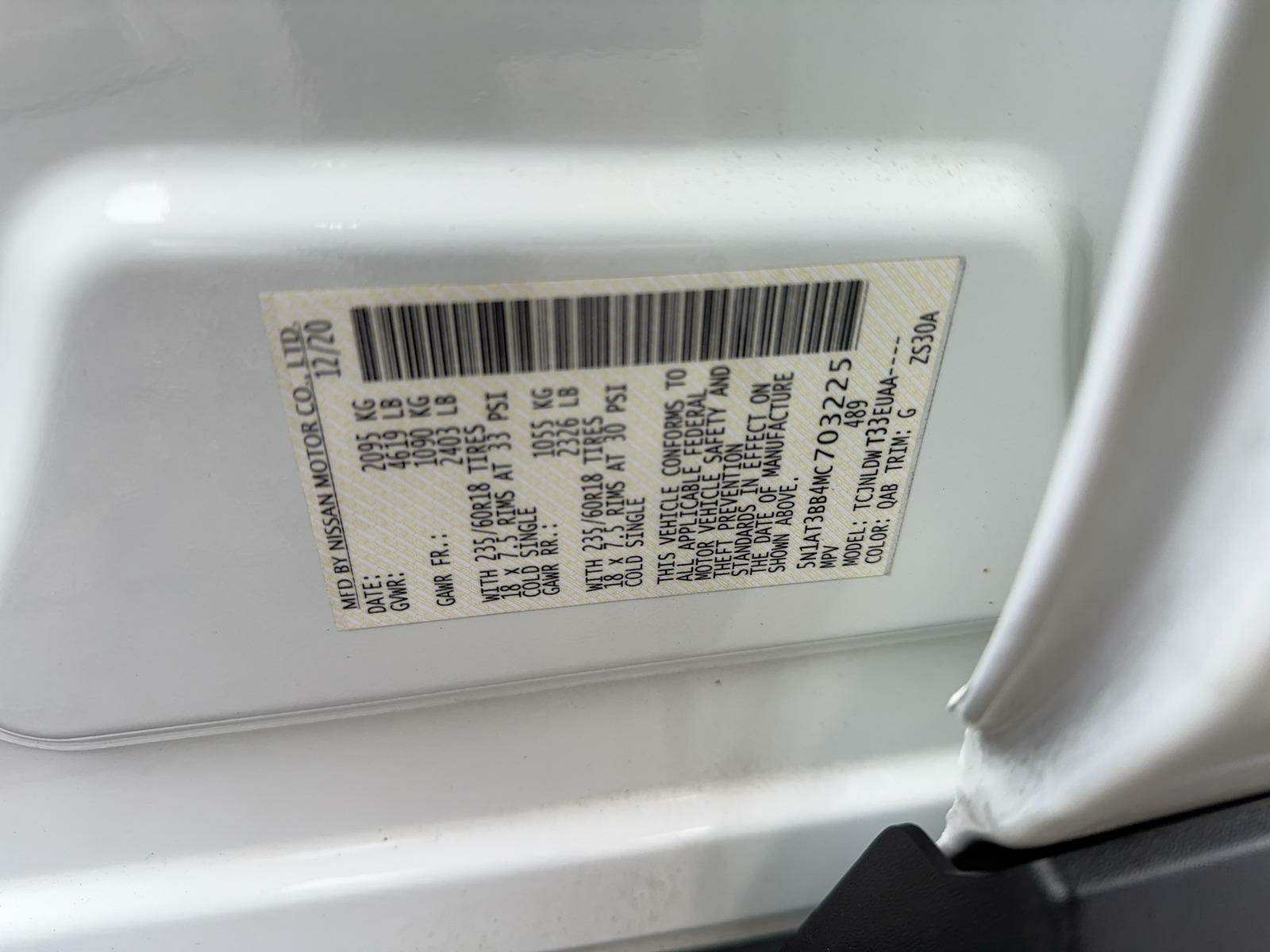 2021 Nissan Rogue SV AWD