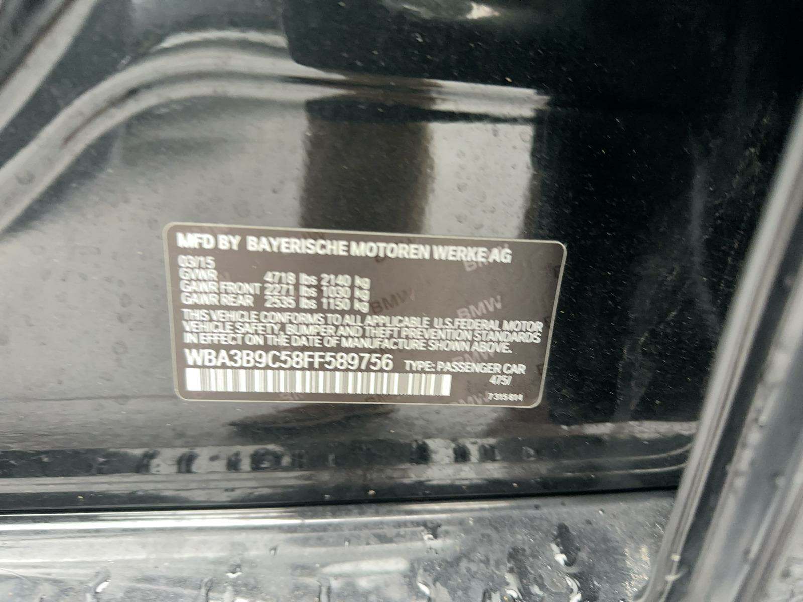 2015 BMW 3 Series 335i xDrive M SPORT LINE AWD