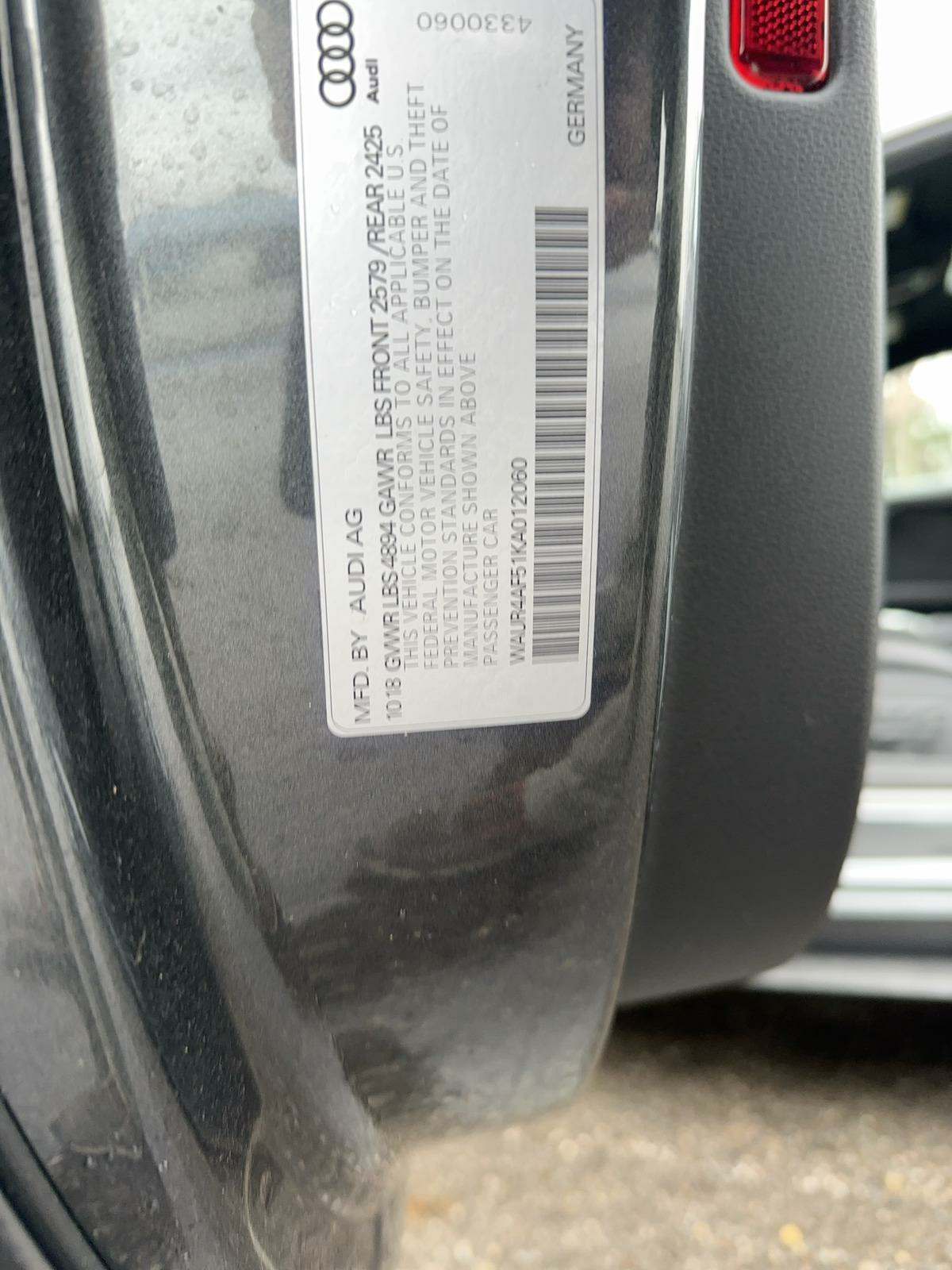 2019 Audi S5 Prestige AWD