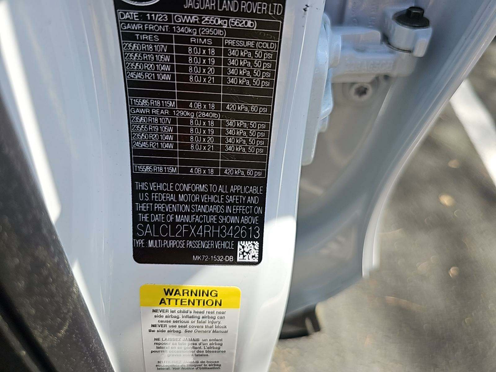 2024 Land Rover Discovery Sport Dynamic SE AWD