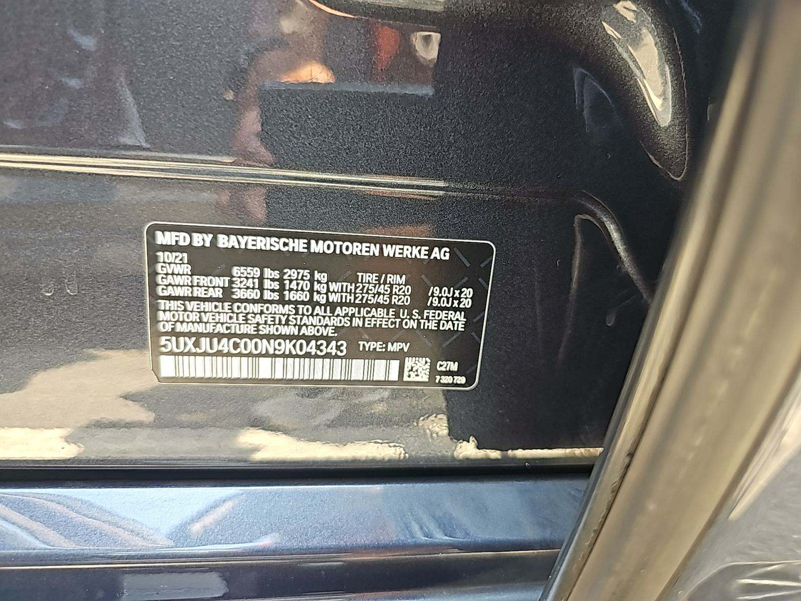 2022 BMW X5 M50i AWD