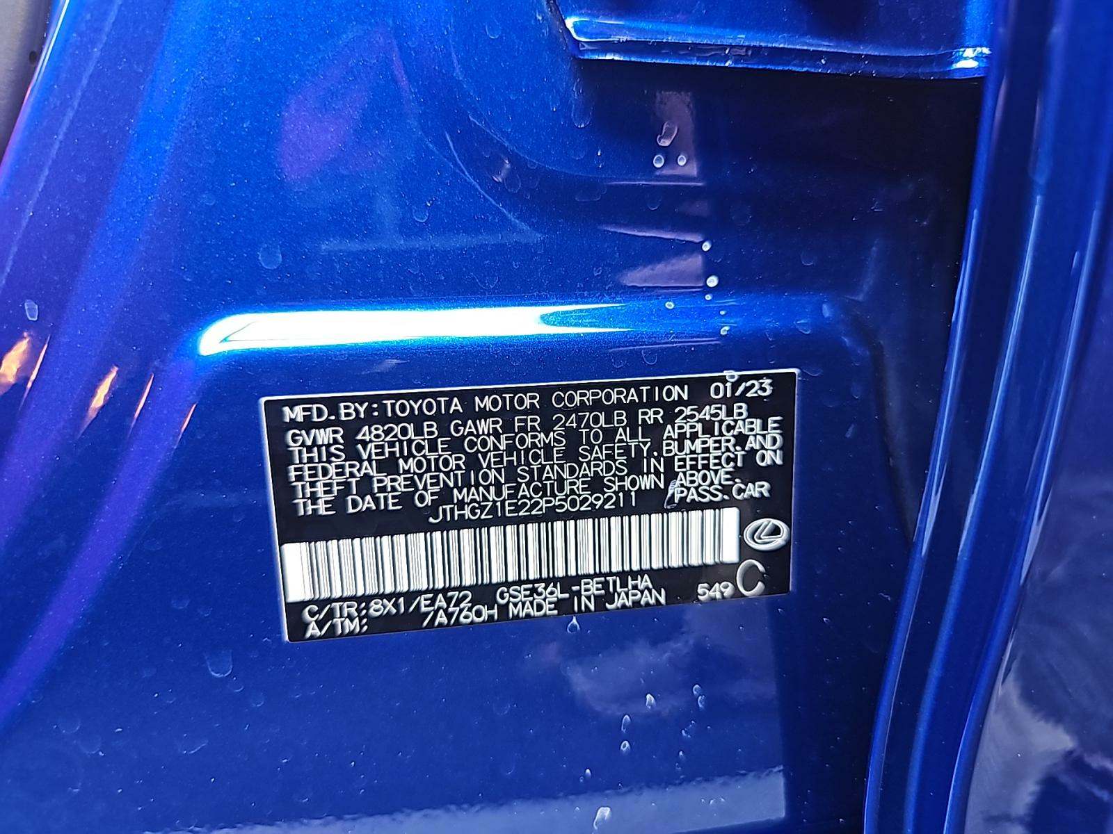 2023 Lexus IS IS 350 F SPORT AWD