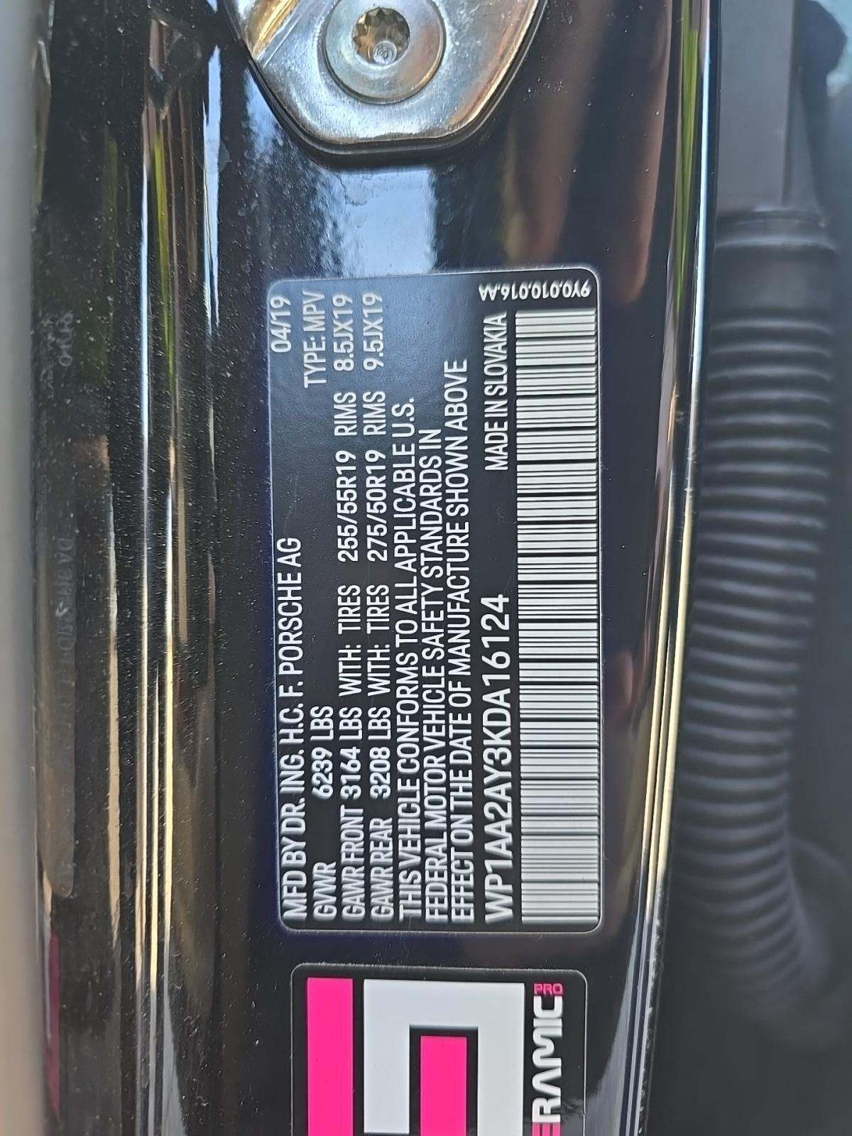 2019 Porsche Cayenne Base AWD