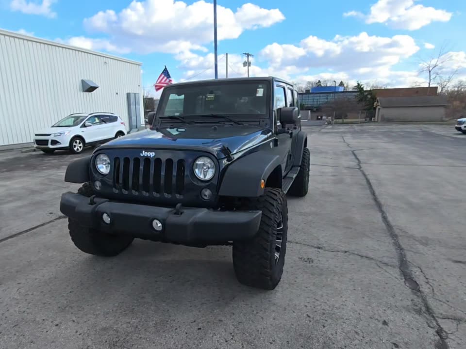 2016 Jeep Wrangler Unlimited Sport AWD