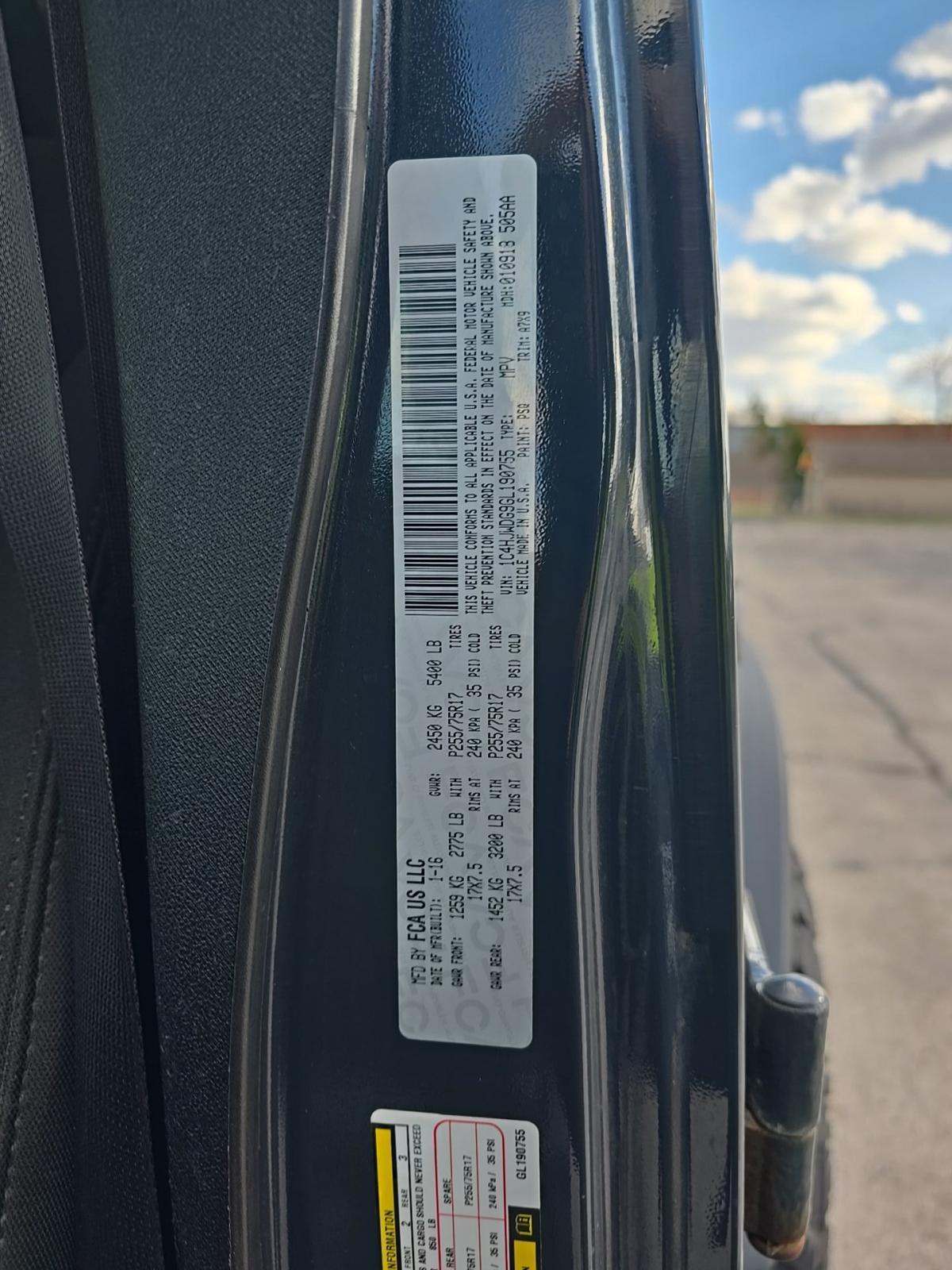 2016 Jeep Wrangler Unlimited Sport AWD