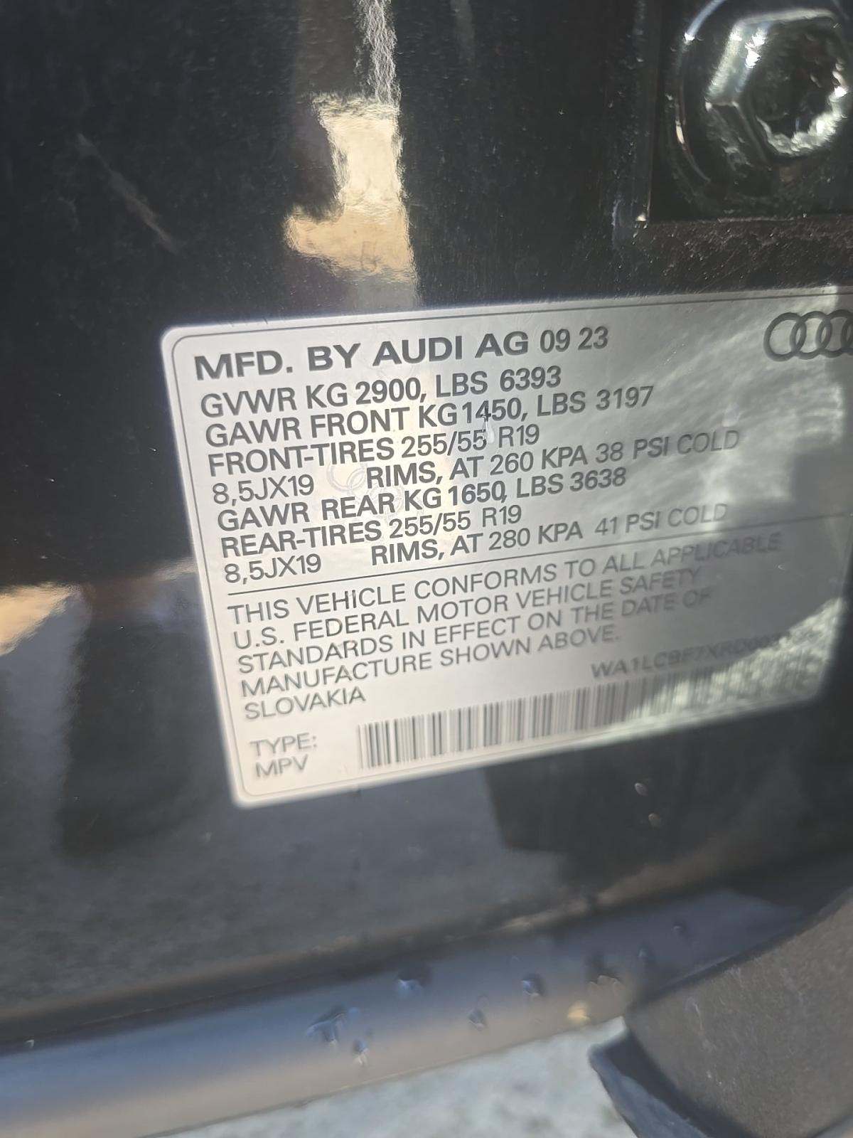 2024 Audi Q7 Premium Plus AWD