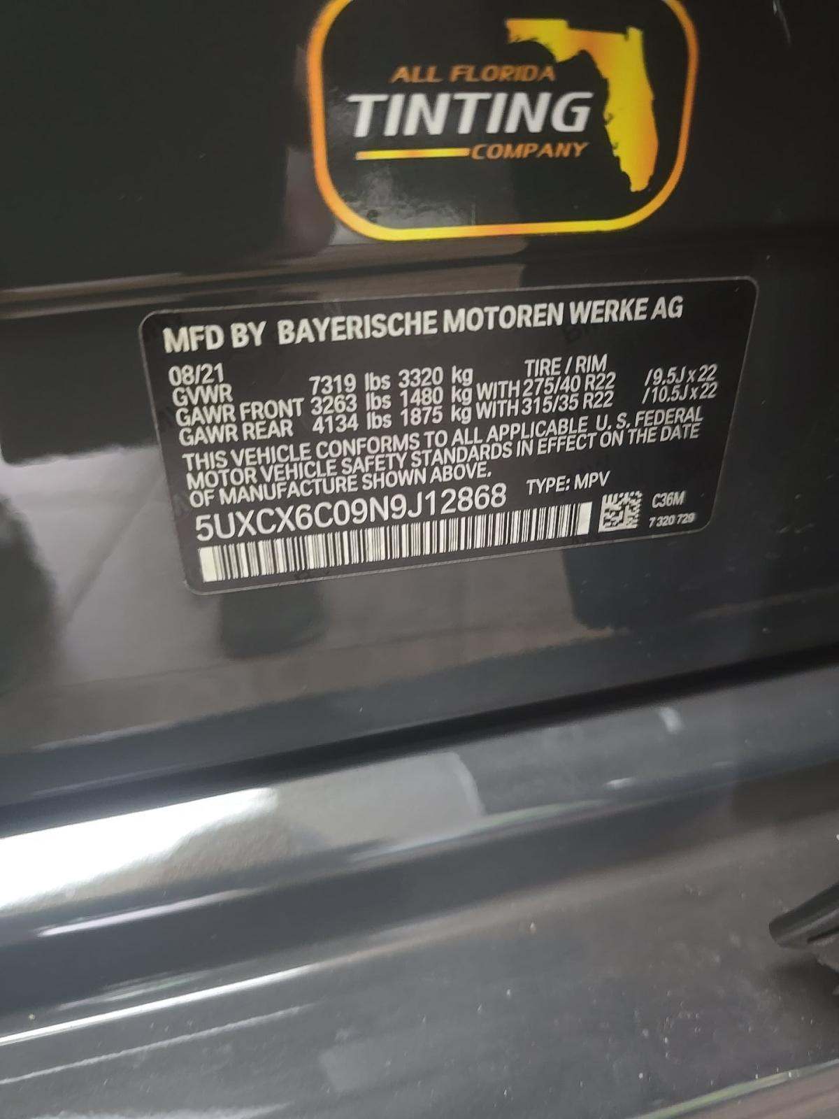 2022 BMW X7 M50i AWD