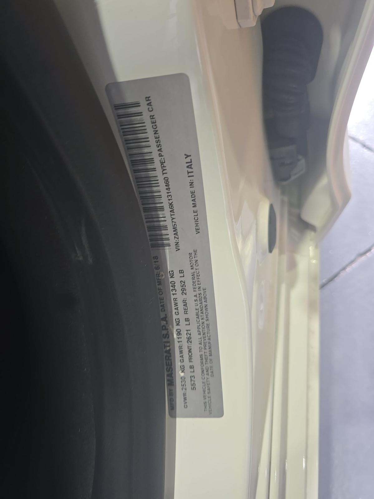 2019 Maserati Ghibli S Q4 AWD