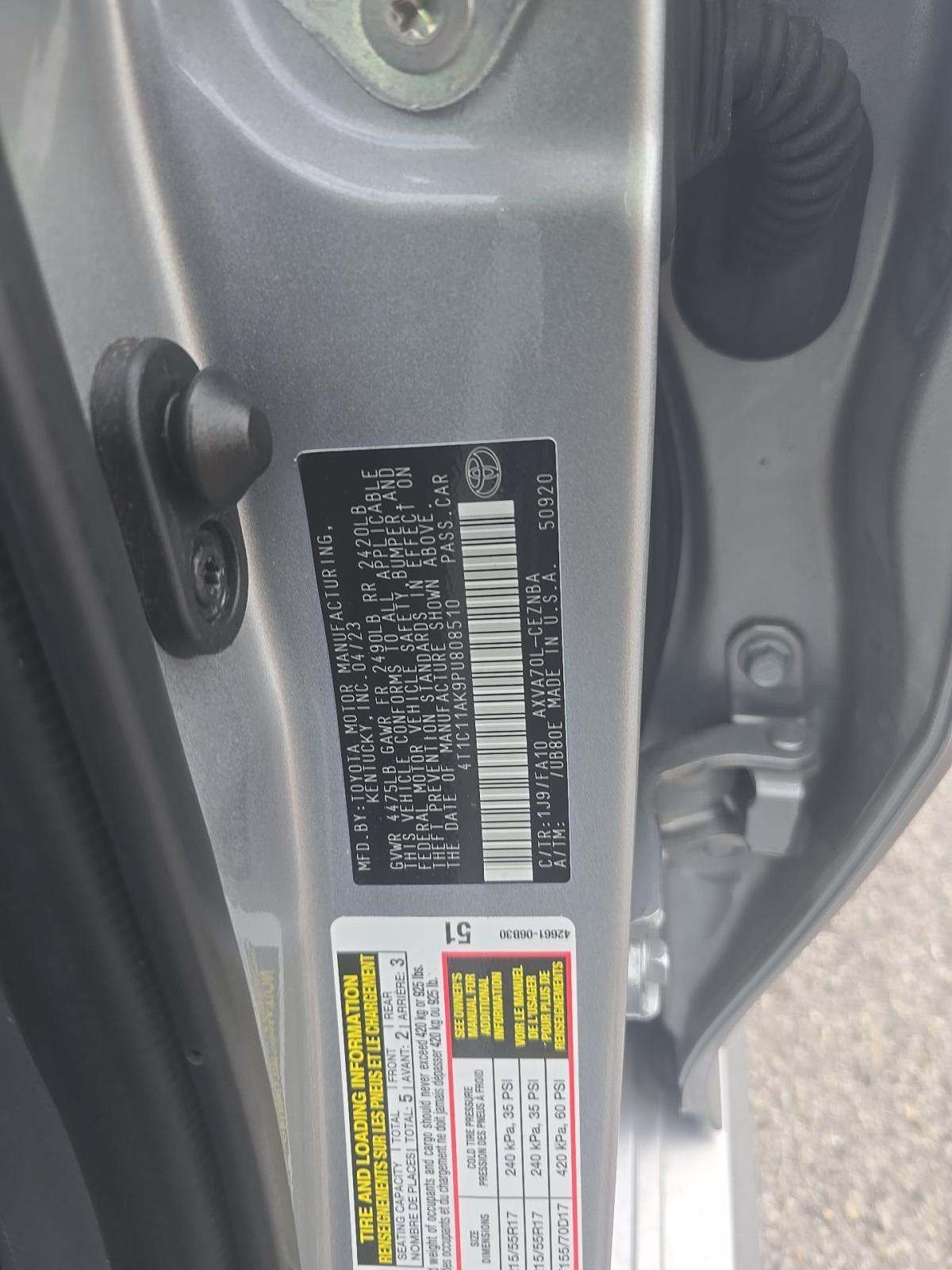 2023 Toyota Camry LE FWD