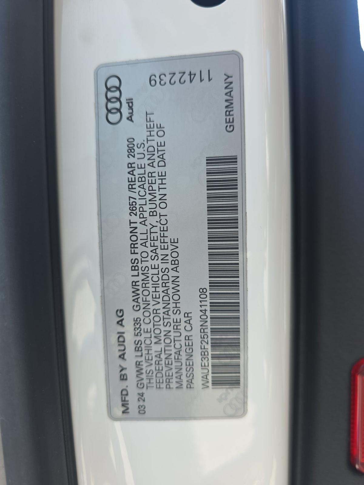 2024 Audi A6 Premium Plus AWD