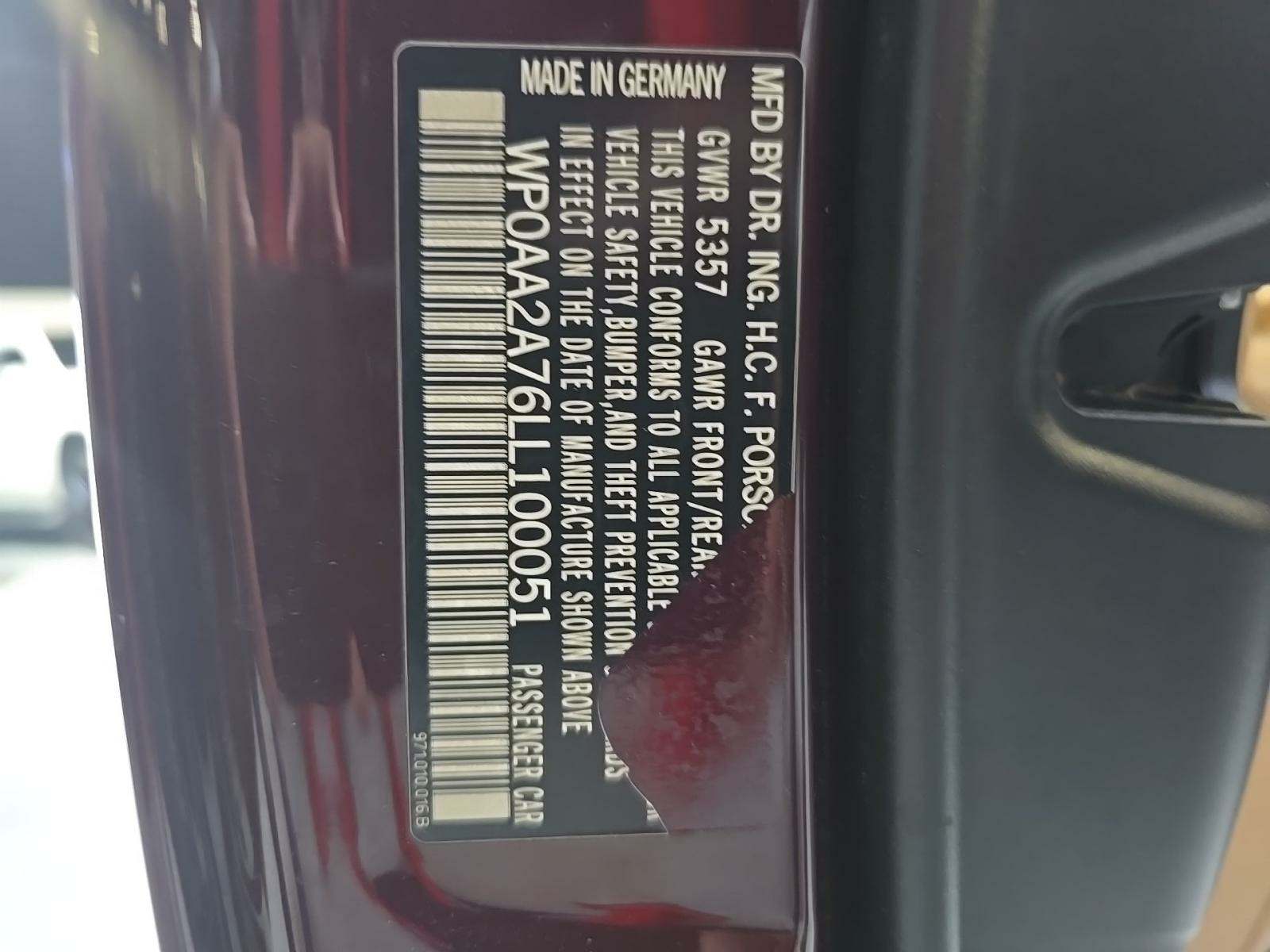 2020 Porsche Panamera 4 AWD