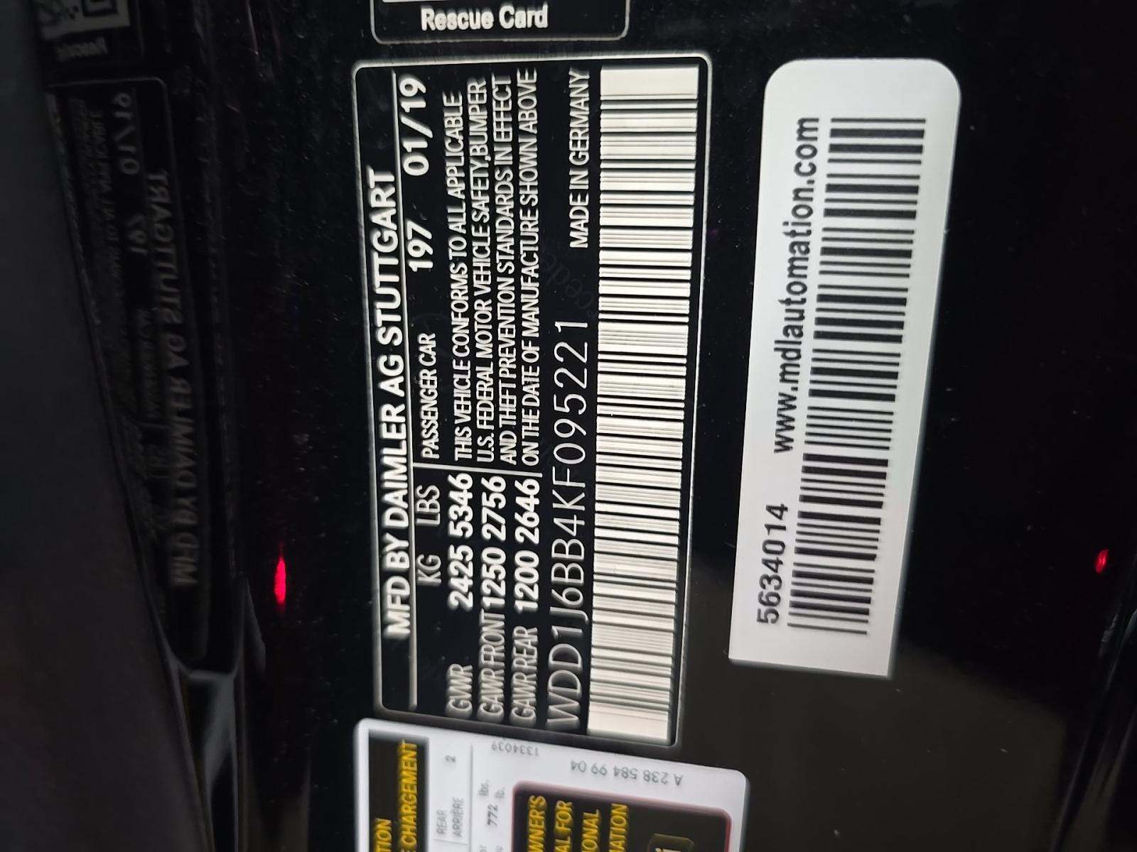 2019 Mercedes-Benz E-Class AMG E 53 AWD