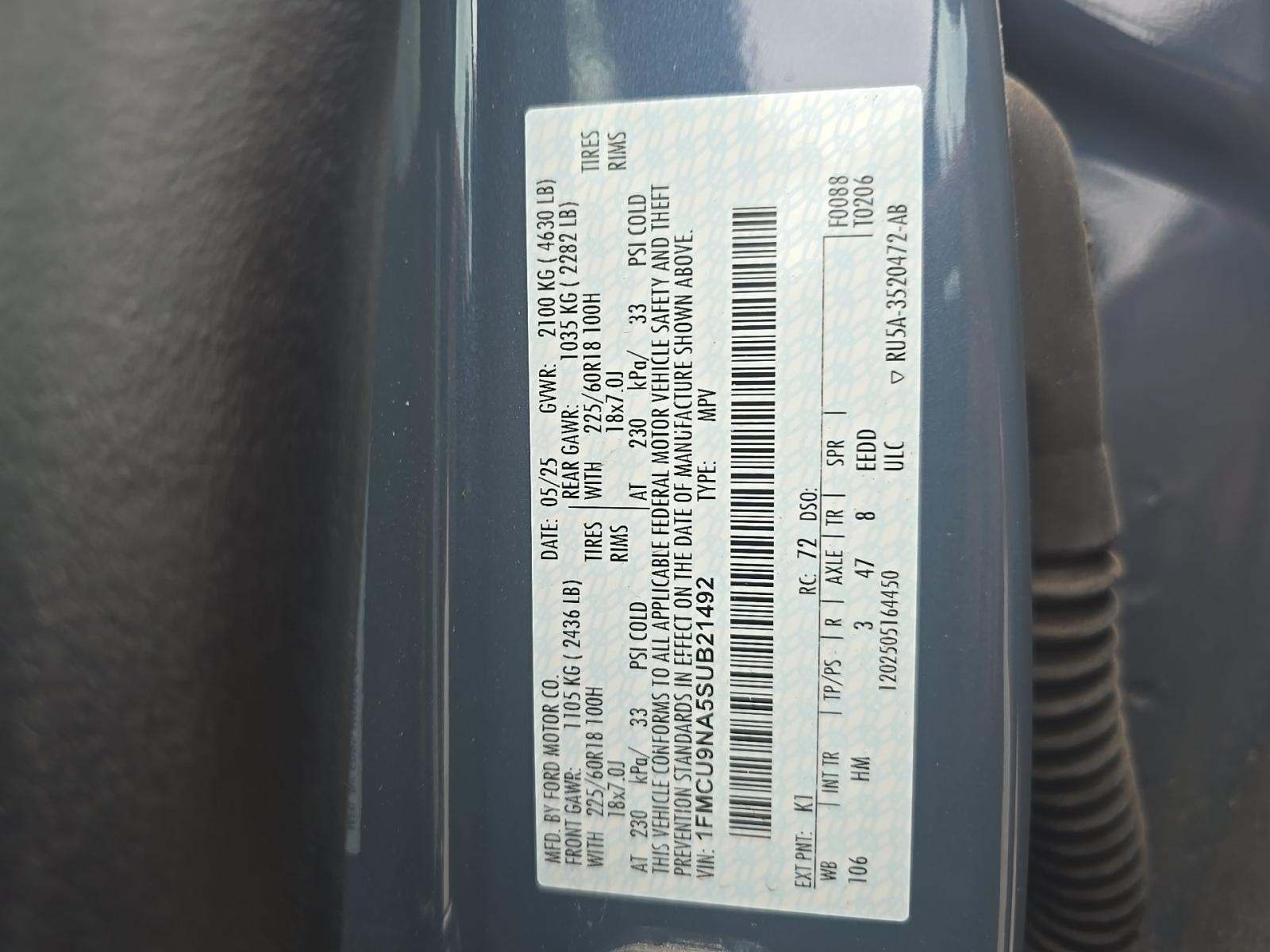 2025 Ford Escape ST-Line Select AWD