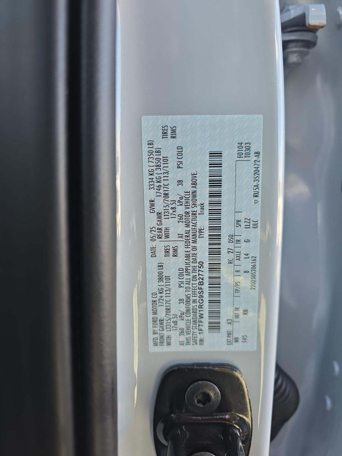 2025 Ford F-150 Raptor AWD