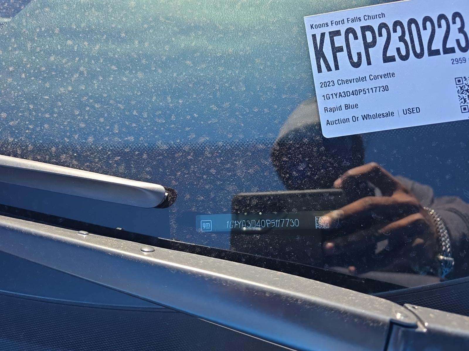 2023 Chevrolet Corvette Stingray RWD