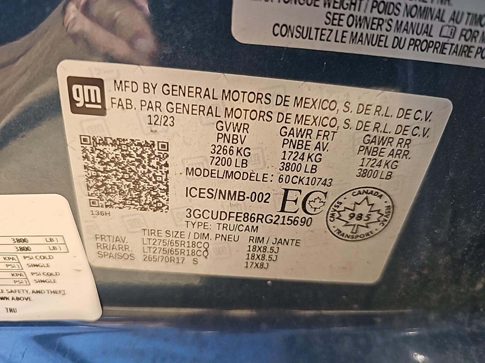 2024 Chevrolet Silverado 1500 LT Trail Boss AWD