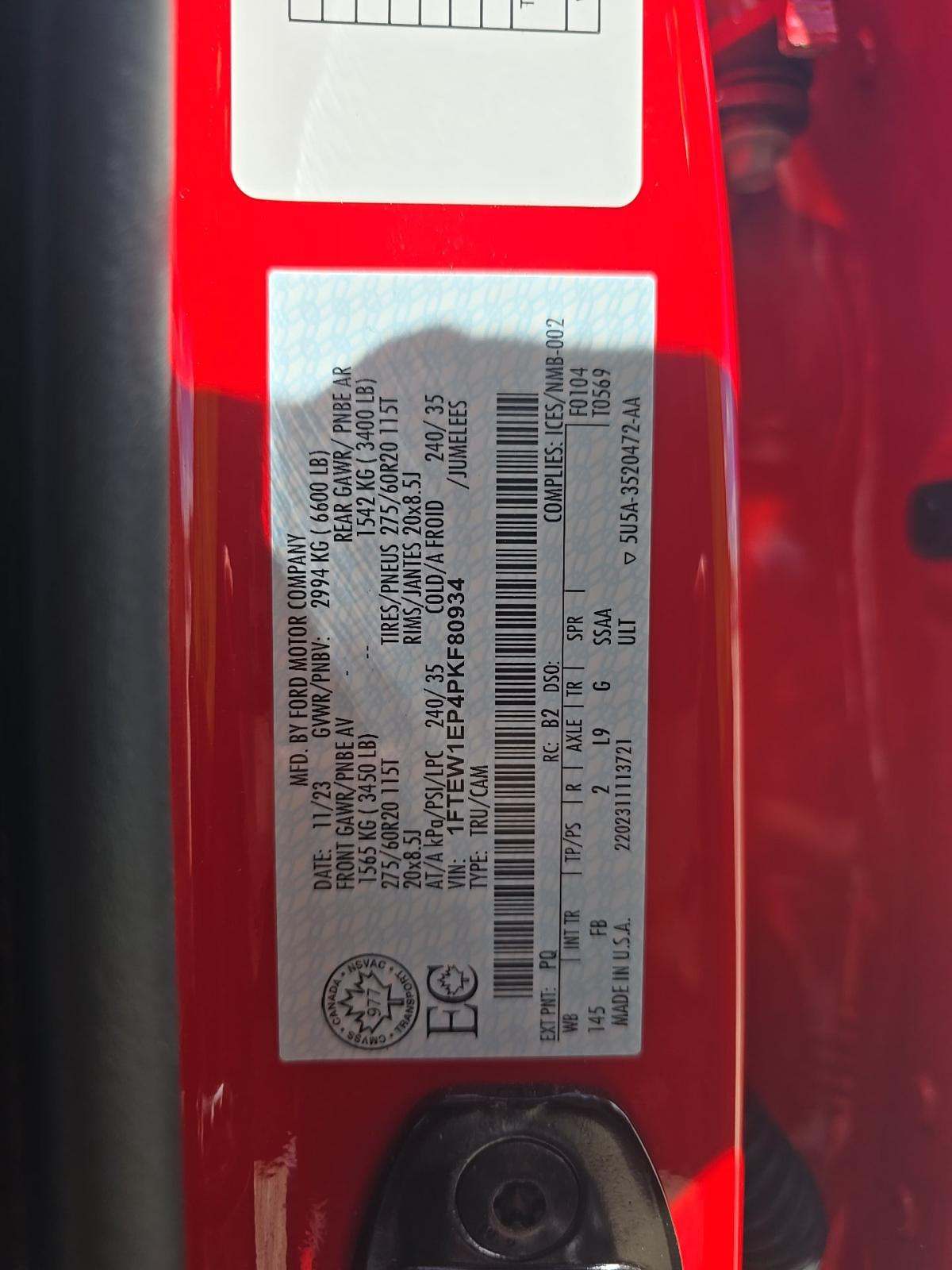 2023 Ford F-150 XLT AWD