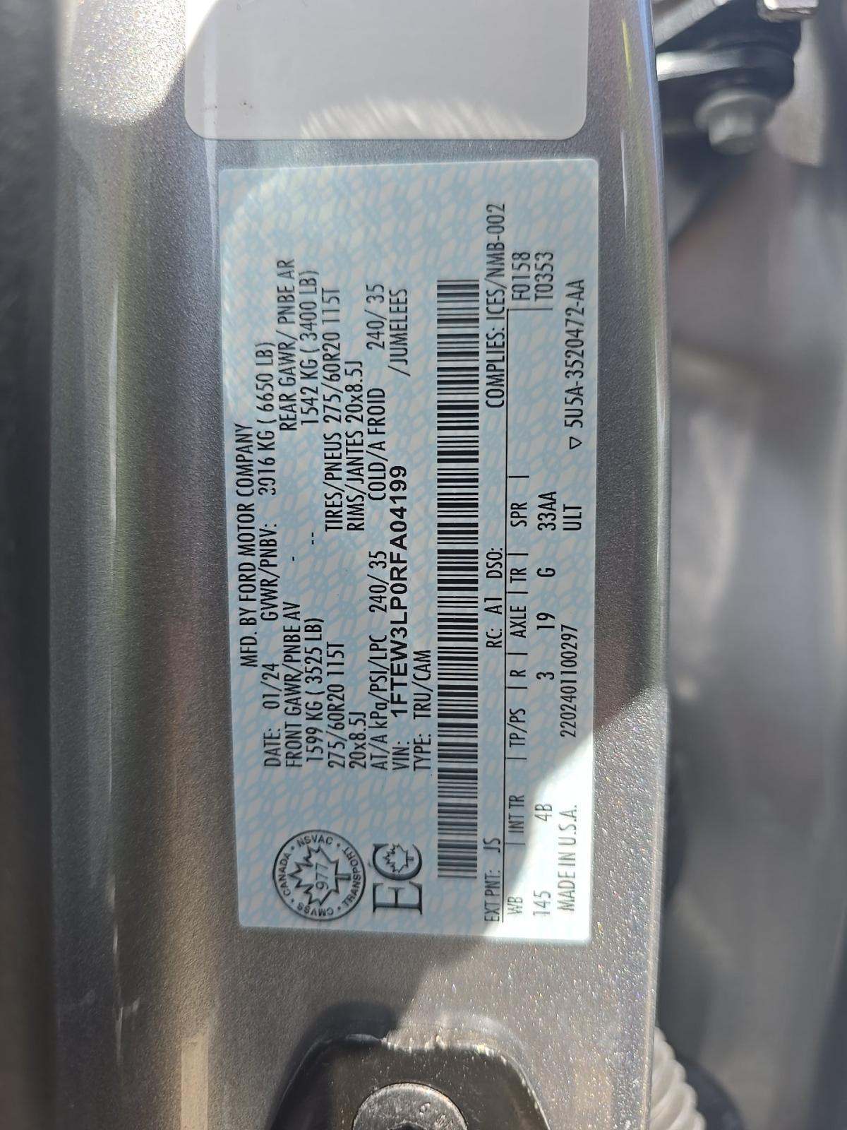 2024 Ford F-150 XLT AWD
