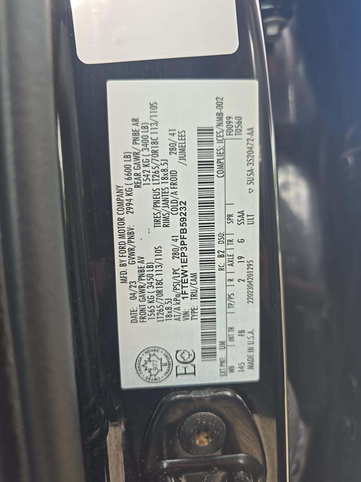 2023 Ford F-150 XLT AWD