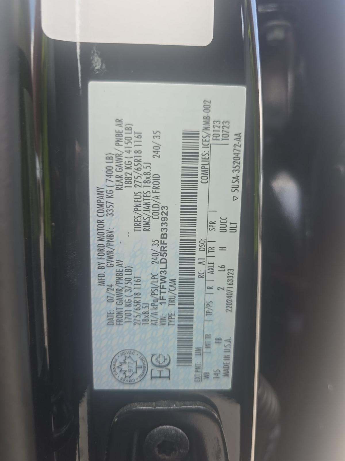 2024 Ford F-150 Hybrid XLT AWD