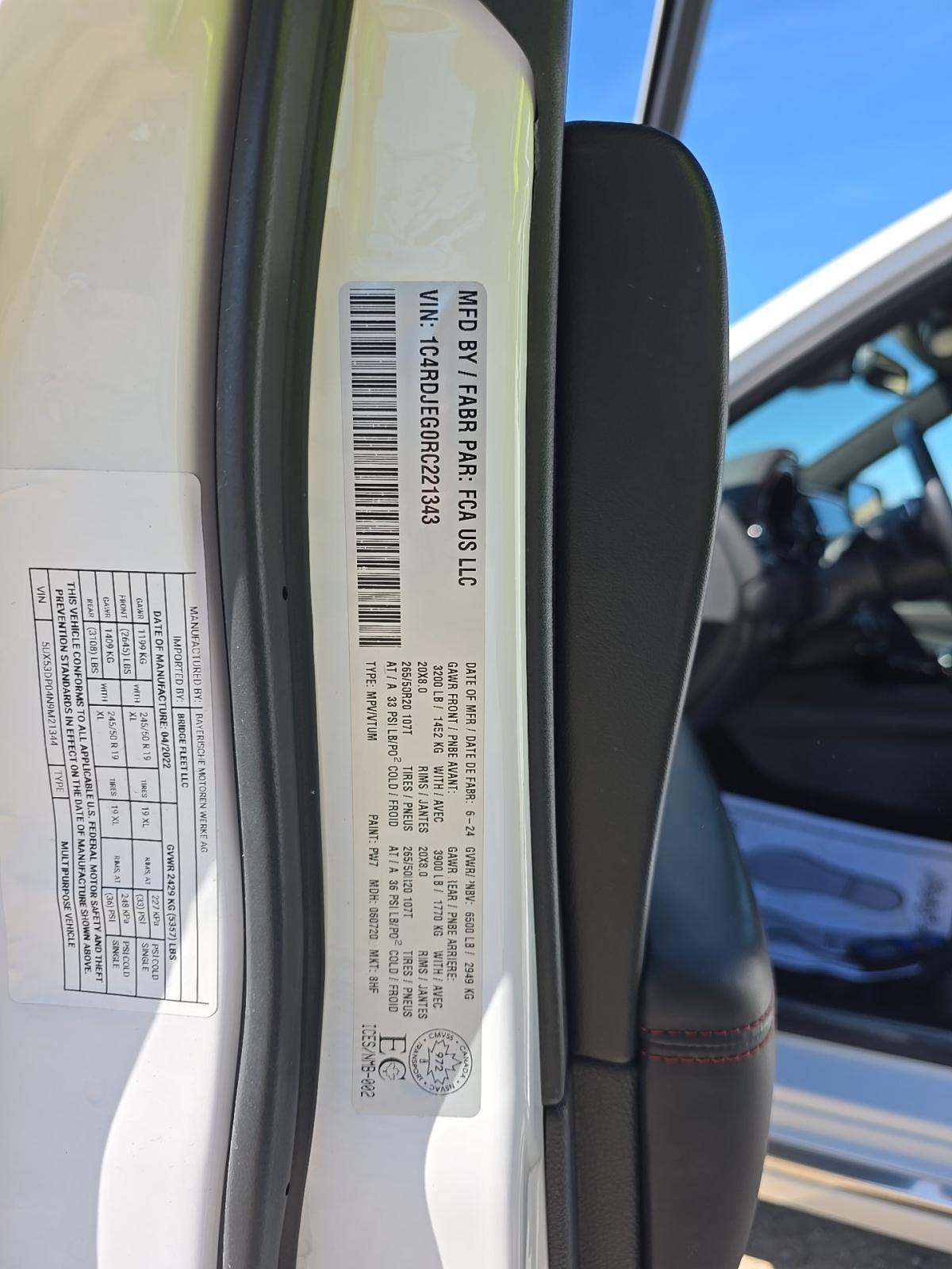 2024 Dodge Durango Citadel AWD