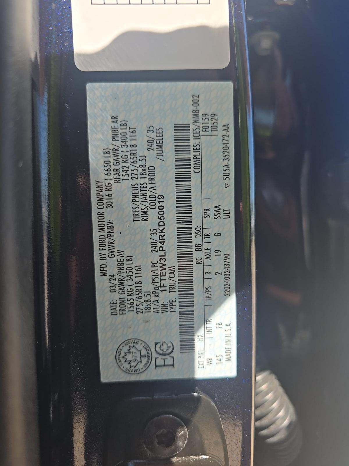 2024 Ford F-150 XLT AWD
