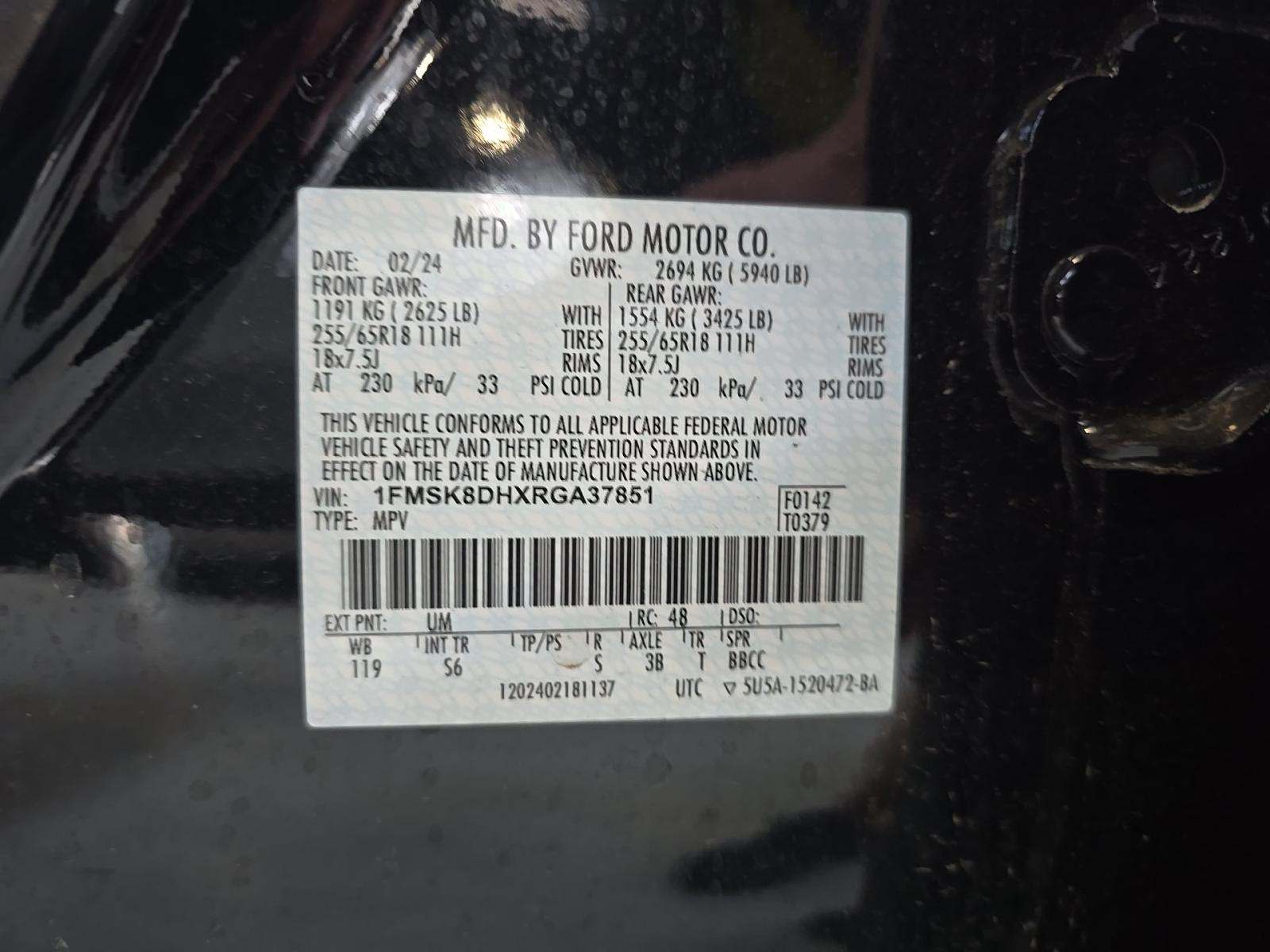 2024 Ford Explorer XLT AWD