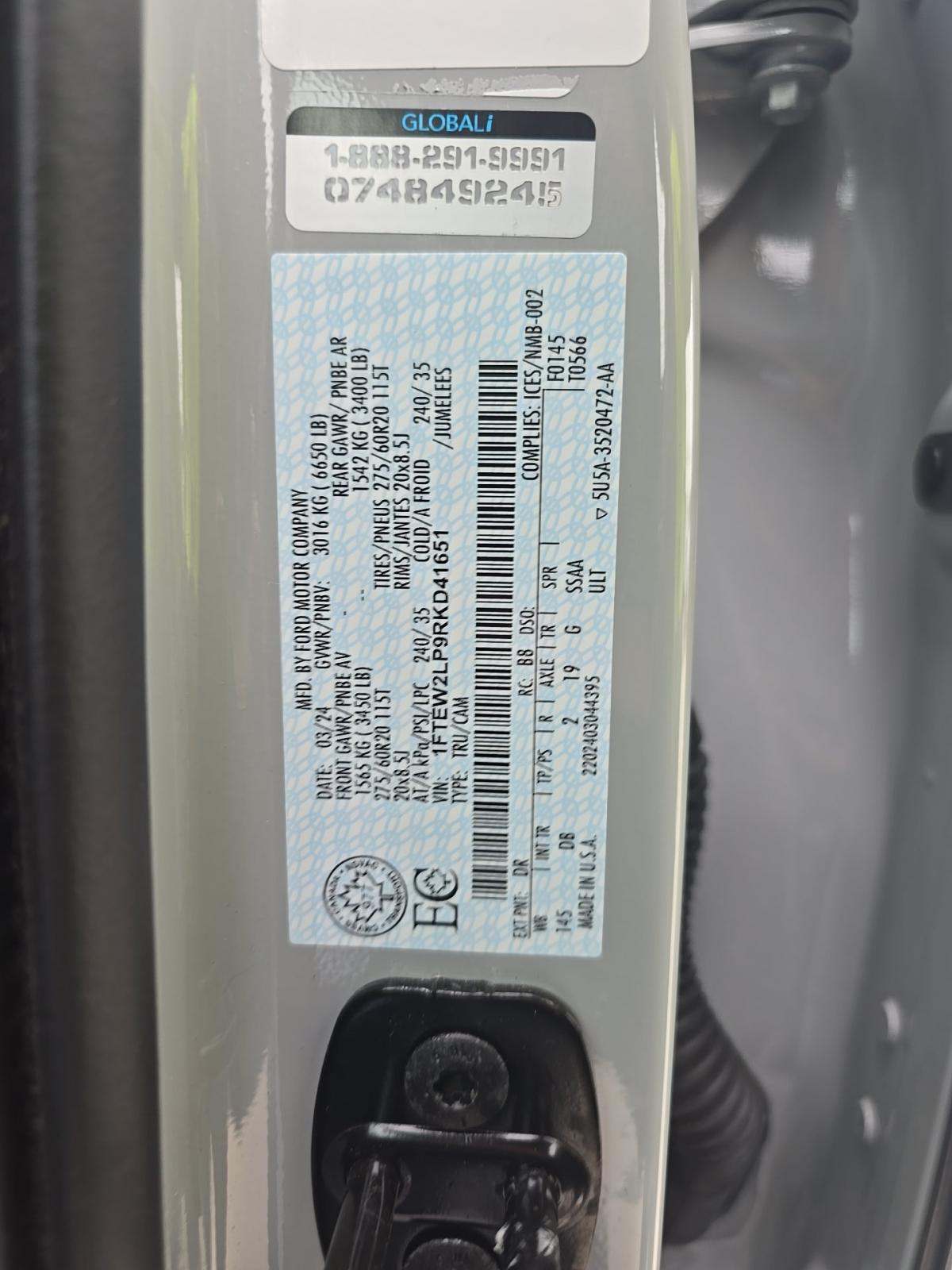 2024 Ford F-150 STX AWD