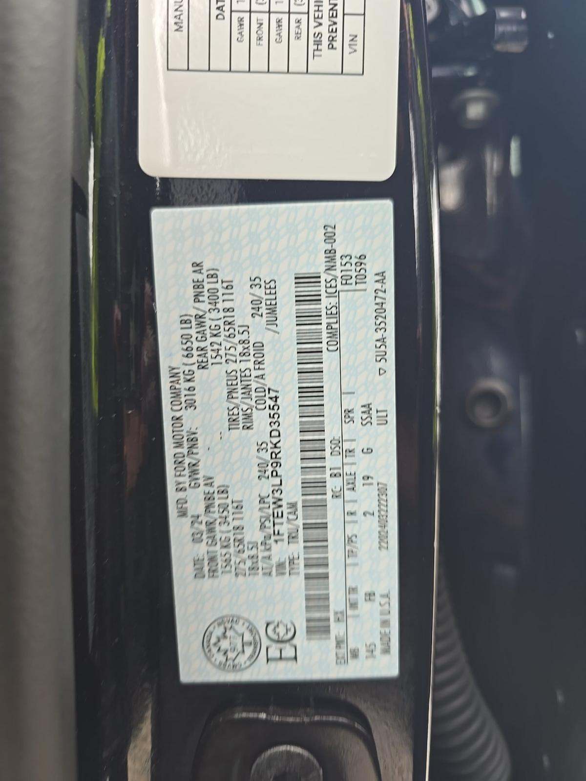 2024 Ford F-150 XLT AWD
