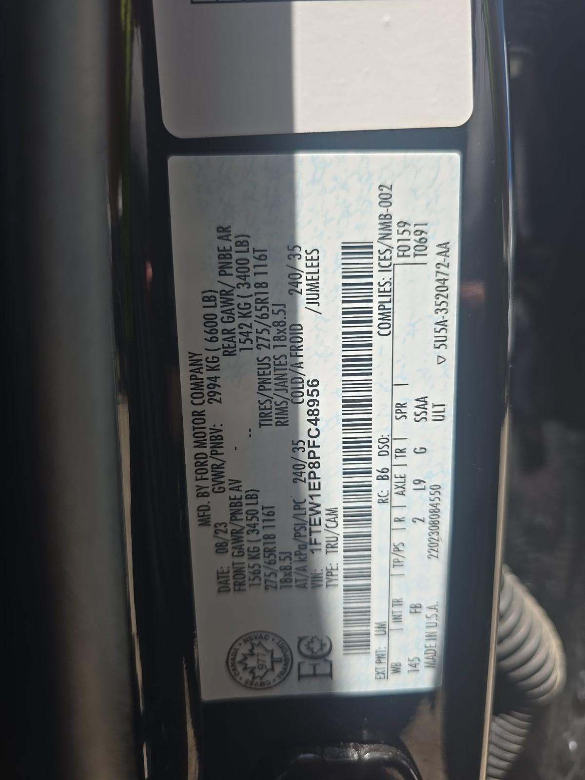 2023 Ford F-150 XLT AWD