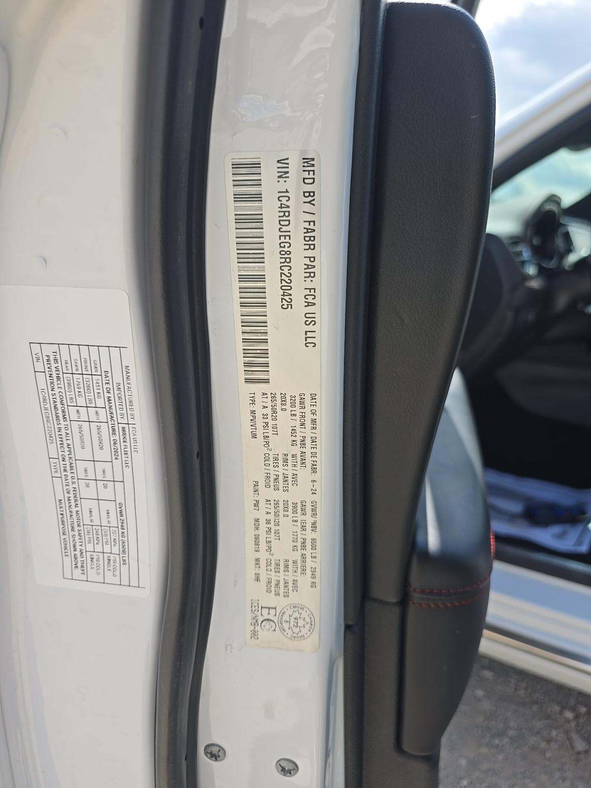 2024 Dodge Durango Citadel AWD