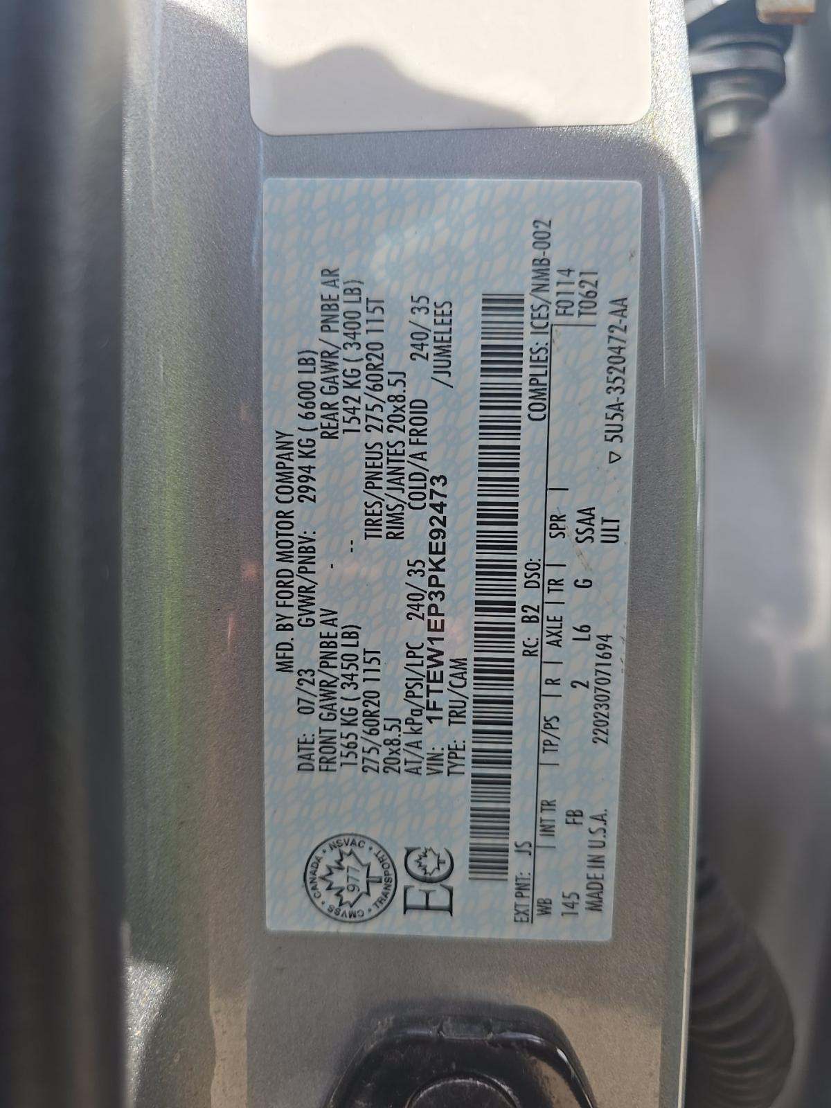 2023 Ford F-150 XLT AWD