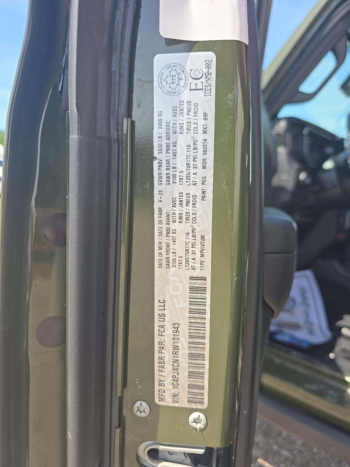 2024 Jeep Wrangler Rubicon AWD
