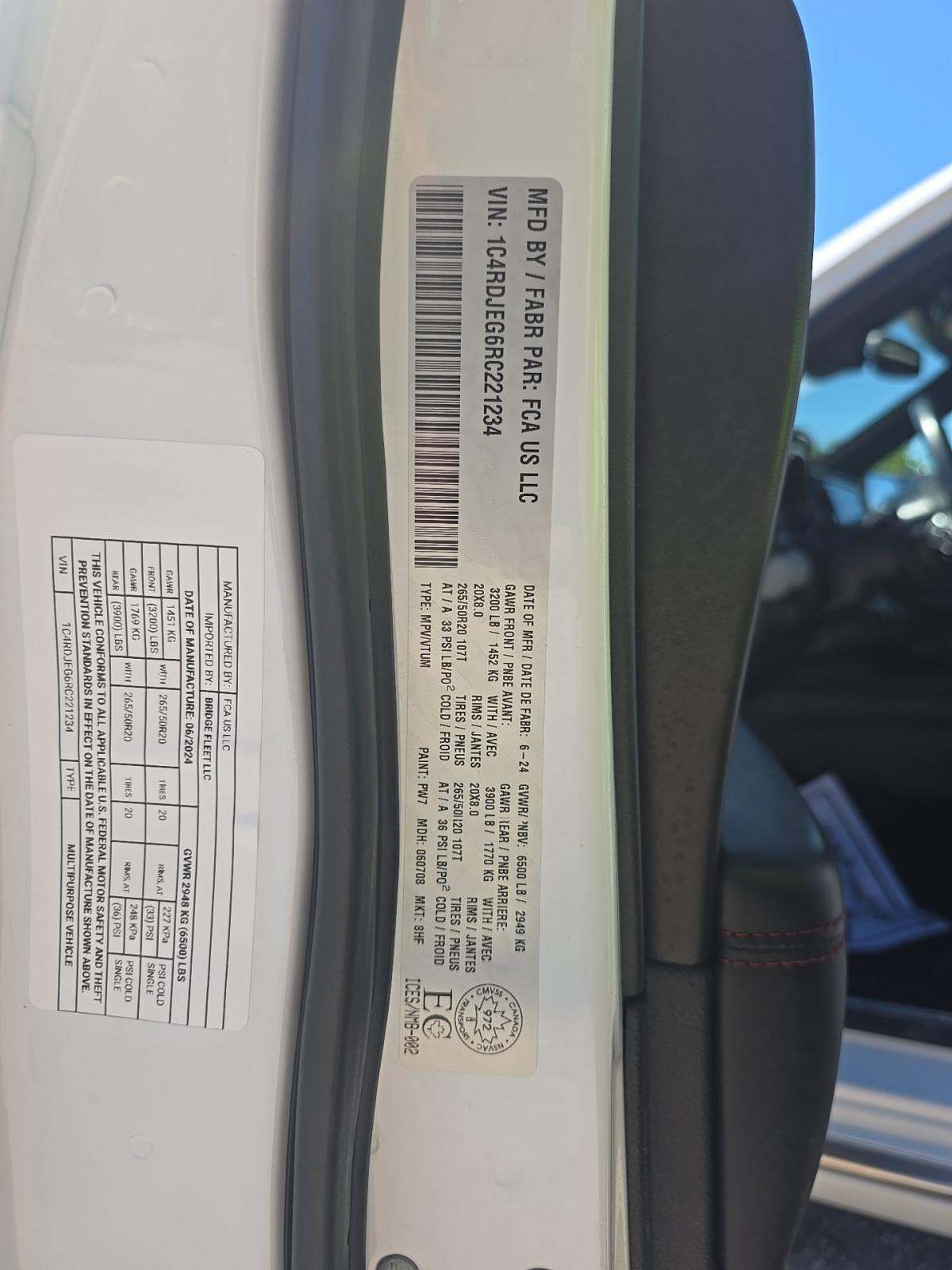 2024 Dodge Durango Citadel AWD