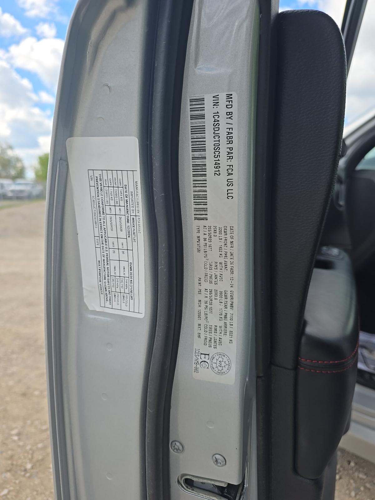 2025 Dodge Durango R/T AWD