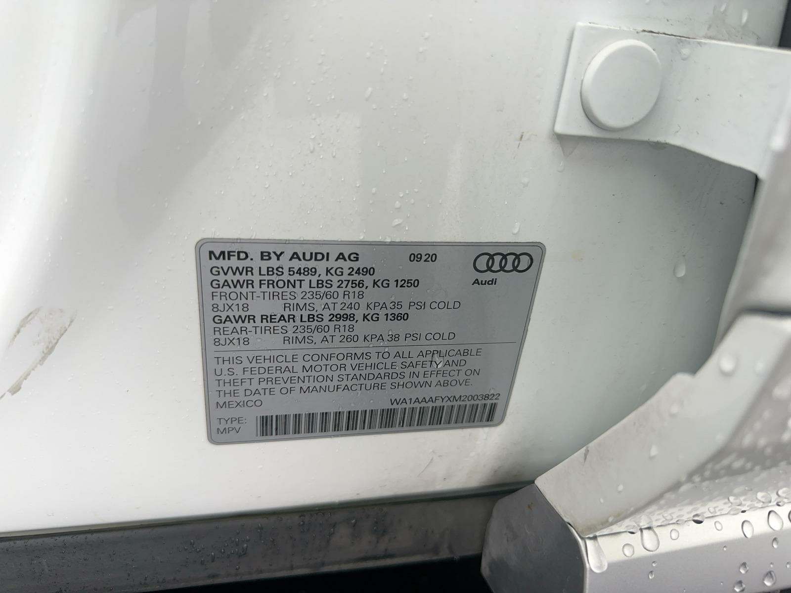 2021 Audi Q5 Premium AWD