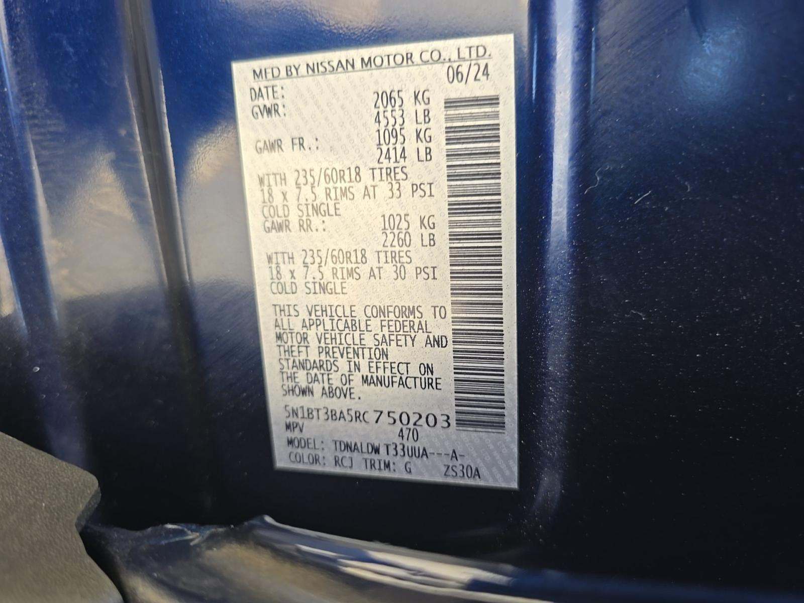 2024 Nissan Rogue SV FWD