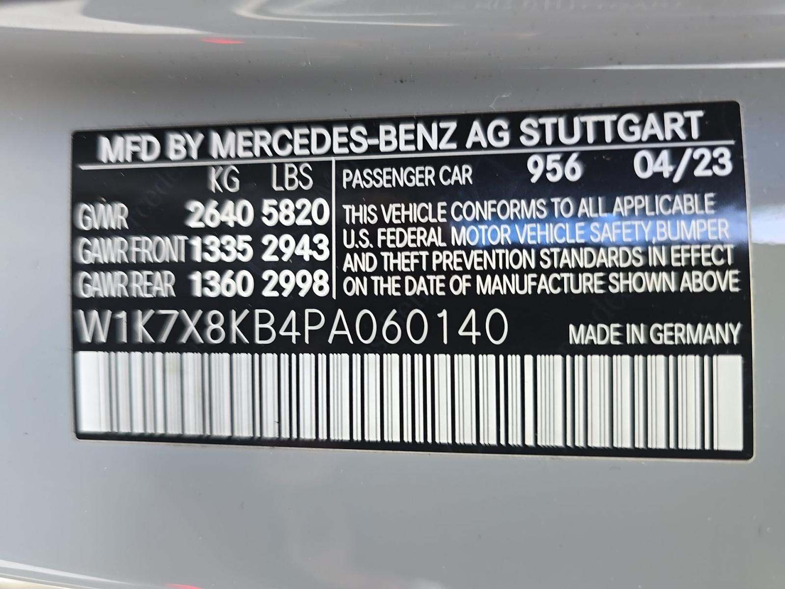 2023 Mercedes-Benz Mercedes-AMG GT AMG GT 63 S AWD