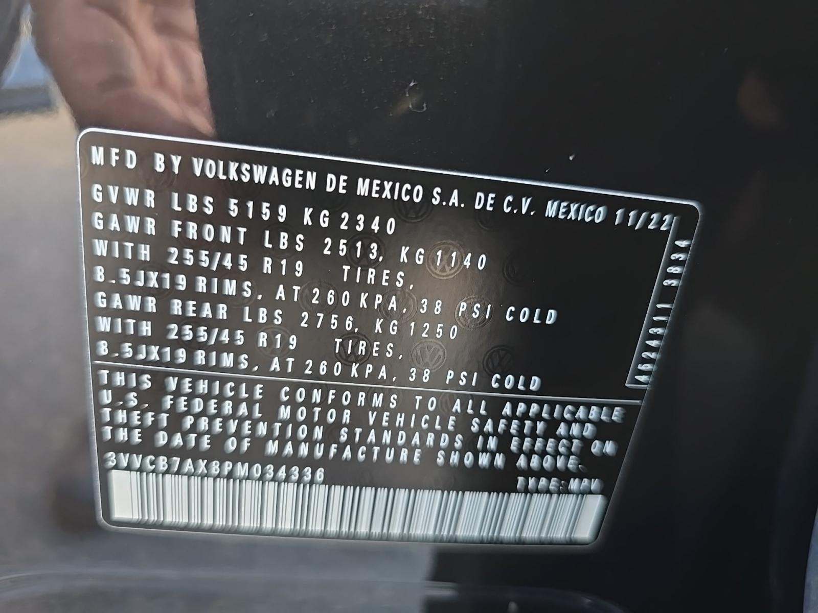 2023 Volkswagen Tiguan 2.0T SE R-Line Black FWD