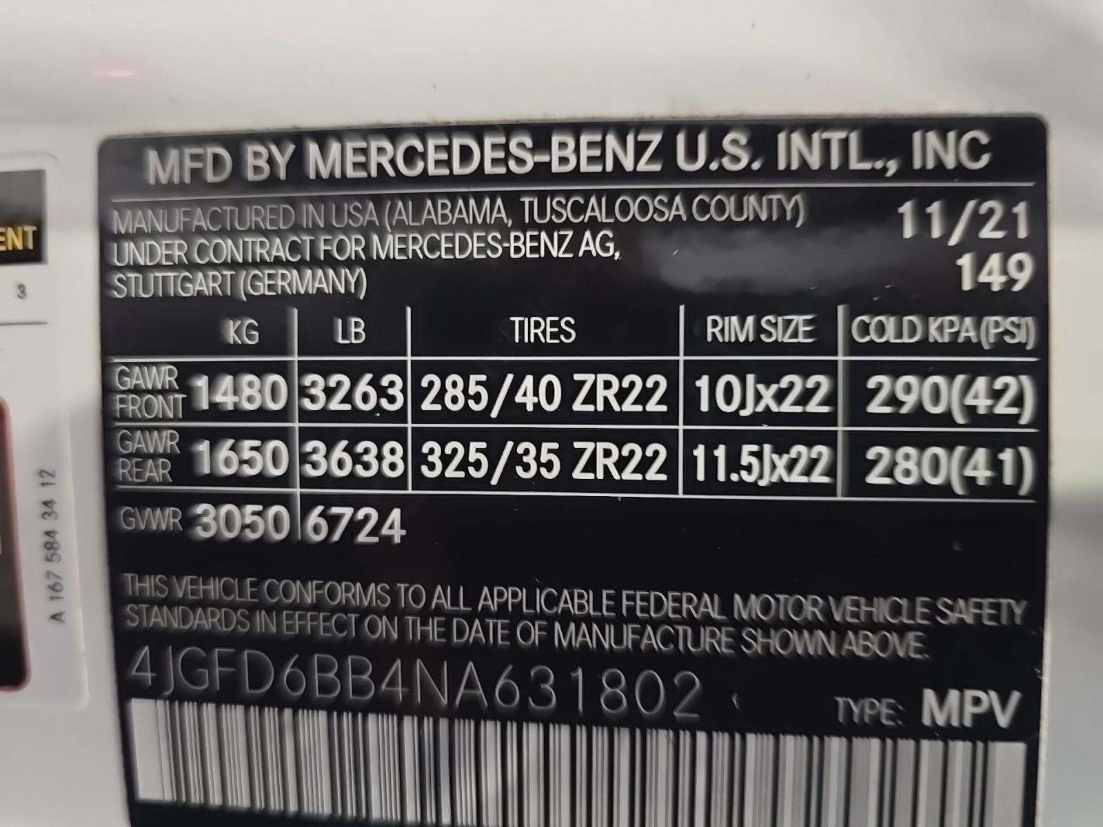 2022 Mercedes-Benz GLE AMG GLE 53 AWD