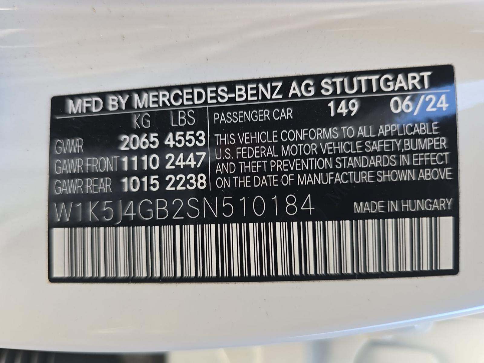 2025 Mercedes-Benz CLA CLA 250 FWD