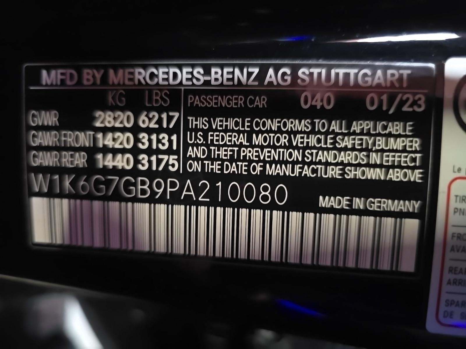 2023 Mercedes-Benz S-Class S 580 AWD