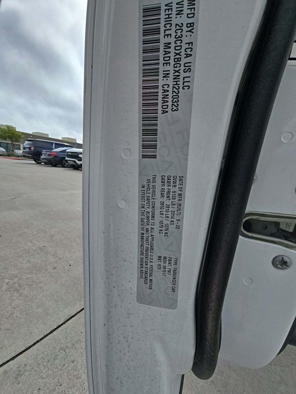 2022 Dodge Charger SXT RWD