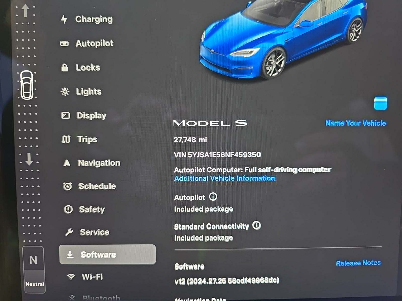 2022 Tesla Model S Base AWD