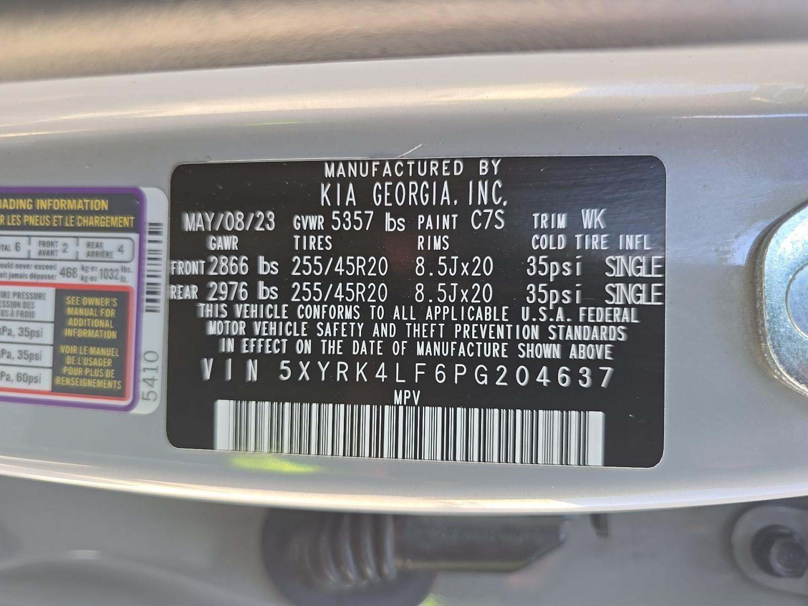 2023 Kia Sorento SX FWD