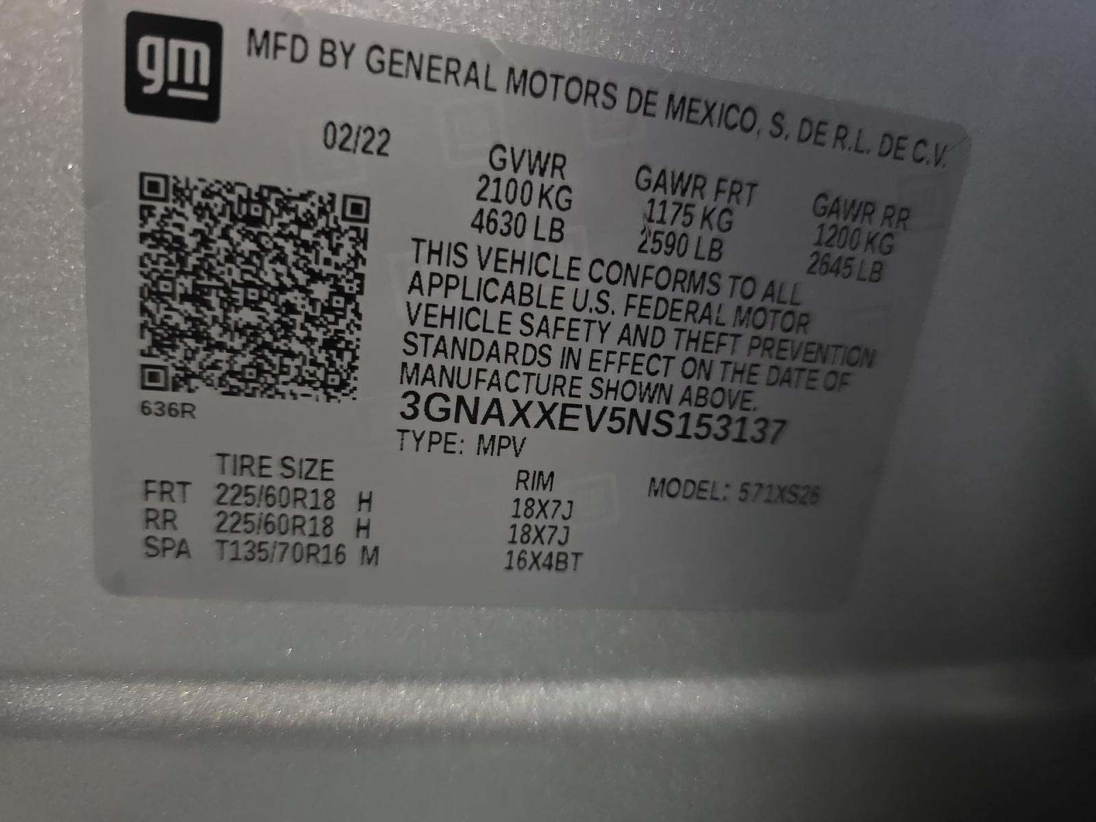 2022 Chevrolet Equinox Premier AWD