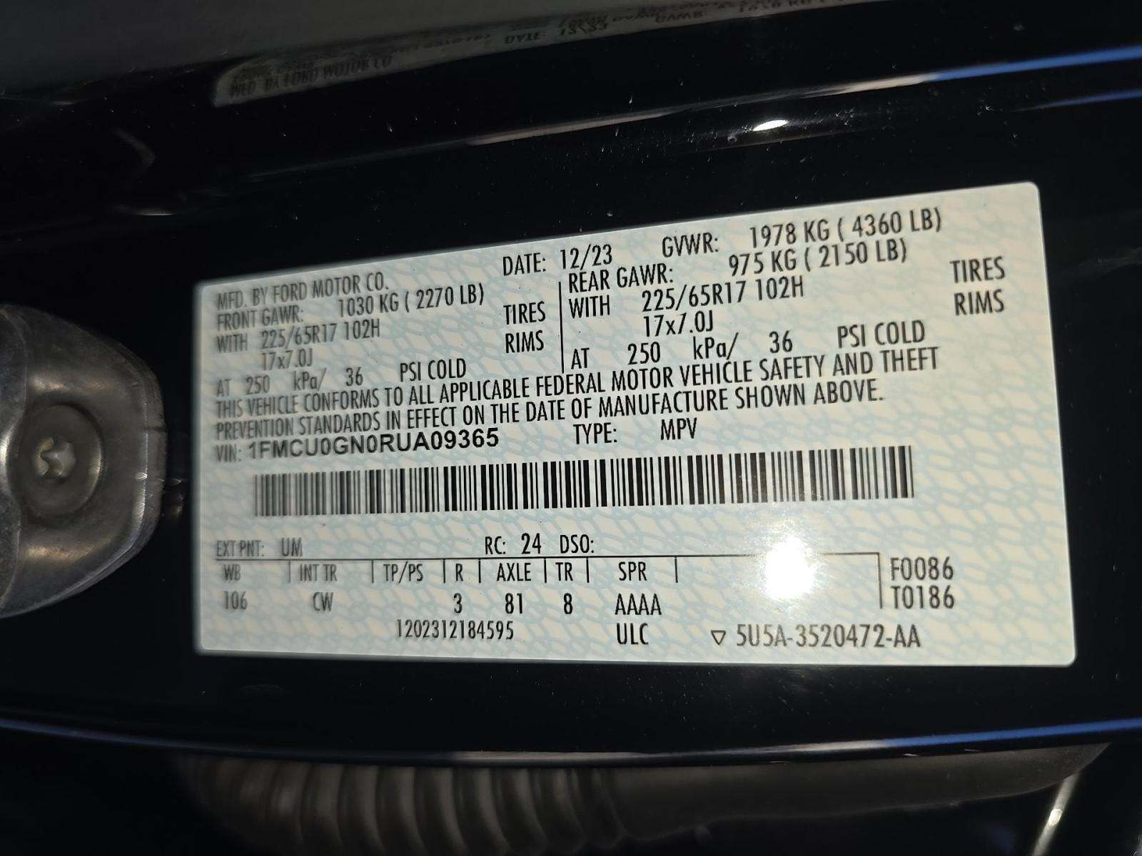 2024 Ford Escape Active FWD